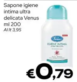 MAX Supermercati Sapone igiene intima ultra delicata Venus offerta
