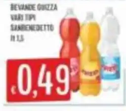 Mercadò Bevande Guizza vari tipi San Benedetto offerta