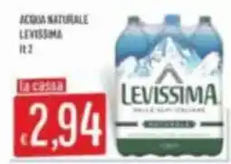 Mercadò Acqua naturale Levissima offerta