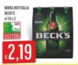 Mercadò Birra bottiglia Beck's offerta