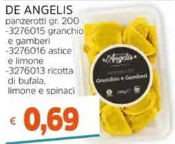 Stop&Shop De Angelis panzerotti granchio e gamberi offerta