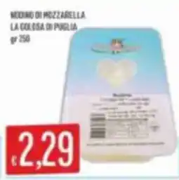 Mercadò Nodino di mozzarella la golosa di puglia offerta
