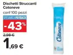 Carrefour Iper Dischetti Struccanti Cotoneve offerta