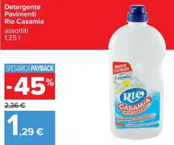 Carrefour Iper Detergente Pavimenti Rio Casamia offerta