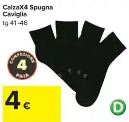 Carrefour Iper CalzaX4 Spugna offerta