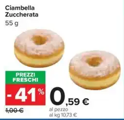 Carrefour Iper Ciambella Zuccherata offerta