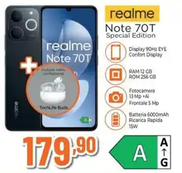 Extracoop realme Note 70T Special Edition offerta