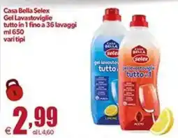 Elite Casa Bella Selex Gel Lavastoviglie tutto in 1 offerta