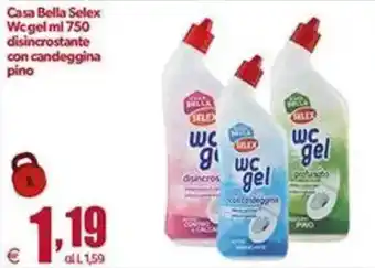Elite Casa Bella Selex Wc gel offerta