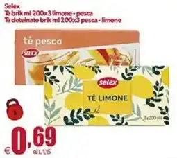 Elite Tè limone Selex offerta
