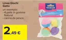 Carrefour Iper Linea Giochi Gatto Vitakraft offerta