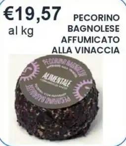 Caramico Pecorino Bagnolese affumicato alla vinaccia offerta