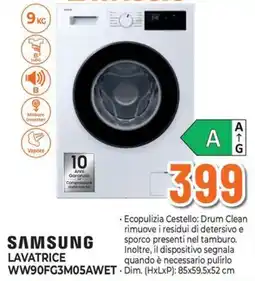 Extracoop Samsung lavatrice offerta