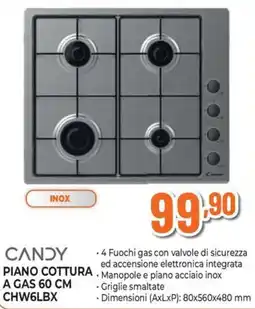Extracoop Candy piano cottura a gas 60 cm offerta