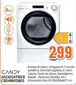 Extracoop Candy asciugatrice offerta