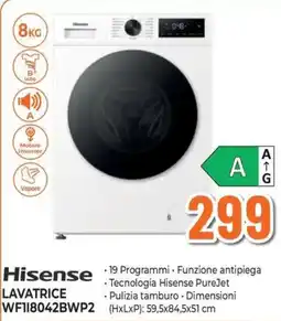 Extracoop Hisense lavatrice offerta