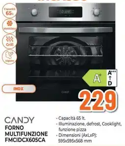 Extracoop Candy forno multifunzione offerta