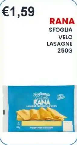 Caramico Sfogliatelo Rana Lasagne fresche all'uovo offerta