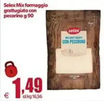 Elite Selex Mix formaggio grattugiato con pecorino offerta