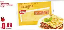 Elite Selex sfoglia fresca all'uovo per lasagne offerta