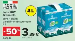 Carrefour Iper Latte UHT Granarolo offerta
