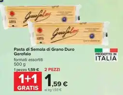 Carrefour Iper Pasta di Semola di Grano Duro Garofalo offerta