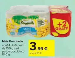 Carrefour Iper Mais Bonduelle offerta