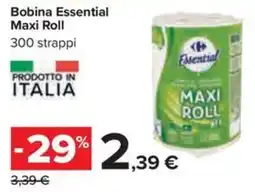 Carrefour Iper Bobina Essential Maxi Roll offerta