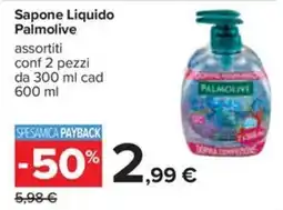 Carrefour Iper Sapone Liquido Palmolive offerta