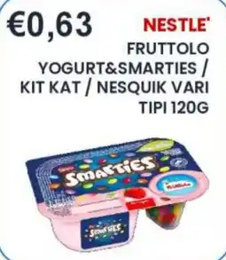 Caramico Fruttolo Yogurt&Smarties / Kit Kat / Nesquik Vari offerta