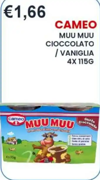 Caramico Cameo Muu Muu Cioccolato offerta