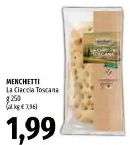 Emi Supermercati Menchetti La Ciaccia Toscana offerta