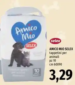 Emi Supermercati Amico mio selex tappetini per animali offerta