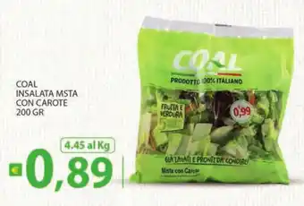 Coal insalata mista con carote