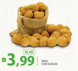 Supermercati Bruscoli Noci con guscio offerta