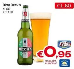 MAX Supermercati Birra Beck's offerta