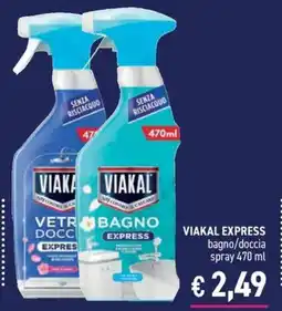 Determarket Viakal express bagno/doccia offerta