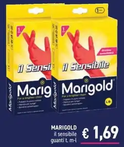 Determarket Marigold il sensibile guanti t. m-l offerta