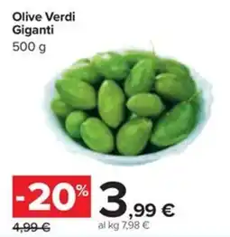 Carrefour Iper Olive Verdi Giganti offerta