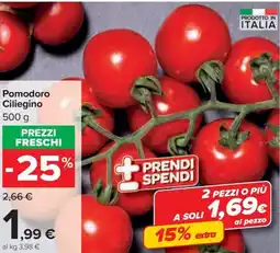 Carrefour Iper Pomodoro Ciliegino offerta