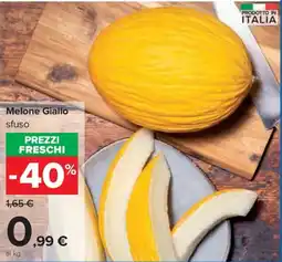 Carrefour Iper Melone Giallo sfuso offerta