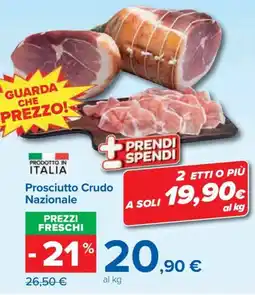 Carrefour Iper Prosciutto Crudo Nazionale offerta