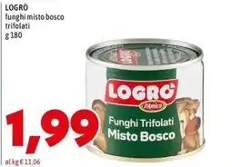 MEGA Logro funghi trifolati misto bosco offerta
