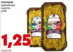 MEGA Montagna pasta all'uovo assortita offerta