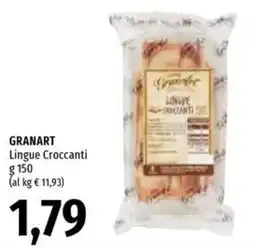 Emi Supermercati Granart Lingue Croccanti offerta