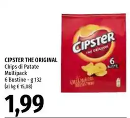 Emi Supermercati Cipster chips di patate offerta
