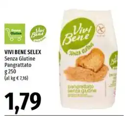 Emi Supermercati Vivi Bene Selex pangrattato senza glutine offerta