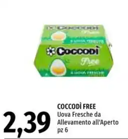 Emi Supermercati Coccodi Free Uova Fresche offerta