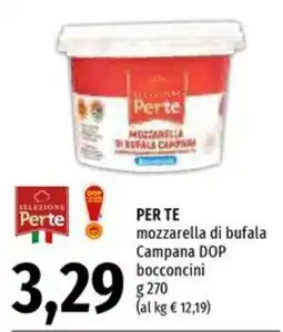 Emi Supermercati Per te mozzarella di bufala Campana DOP bocconcini offerta