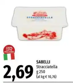 Emi Supermercati Sabelli Stracciatella offerta